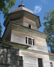 Церковь из северной древесины